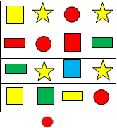 Фигура 9. Игра за откриване на геометрични фигури