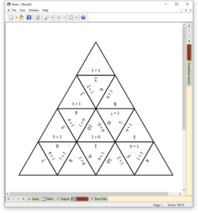 Фигура 8. Пъзелът Tarsia